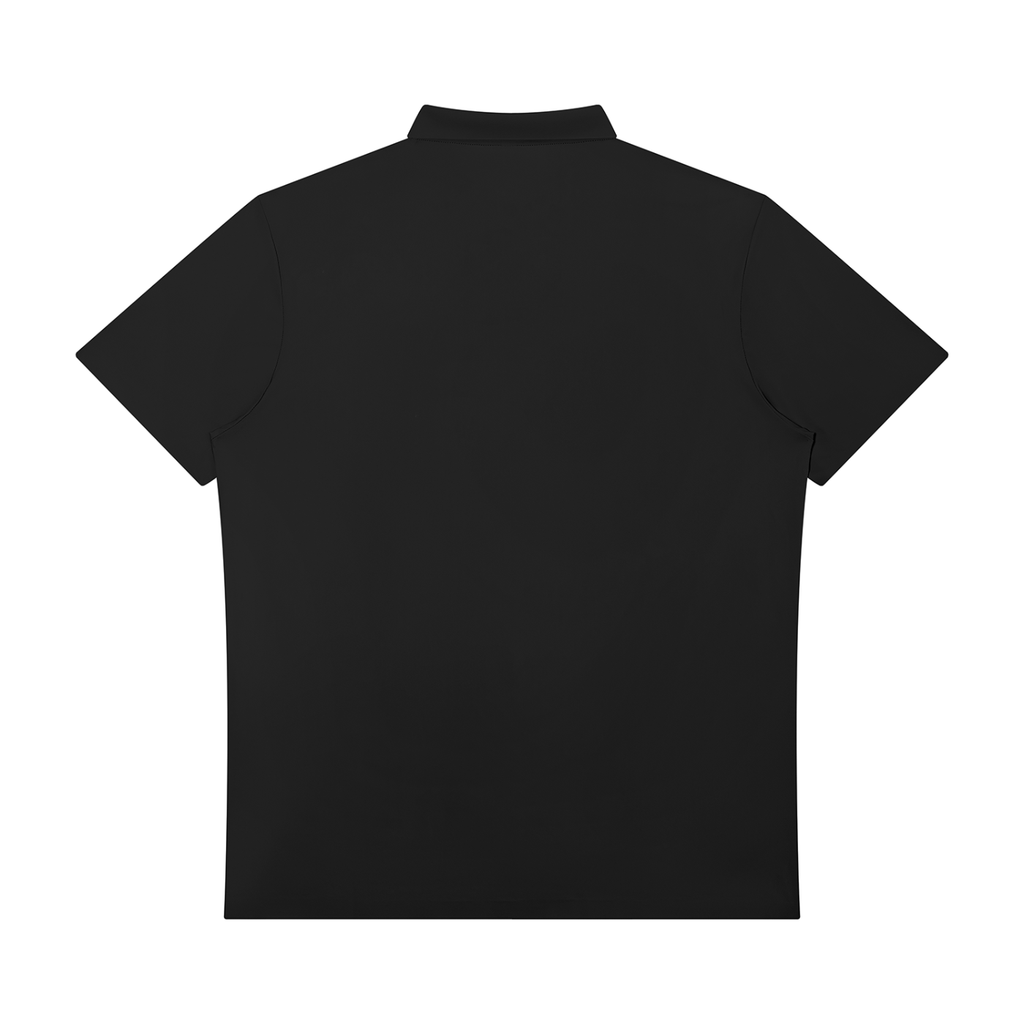 VYBE SURF Men's Quarter-Zip Performance Polo Shirt