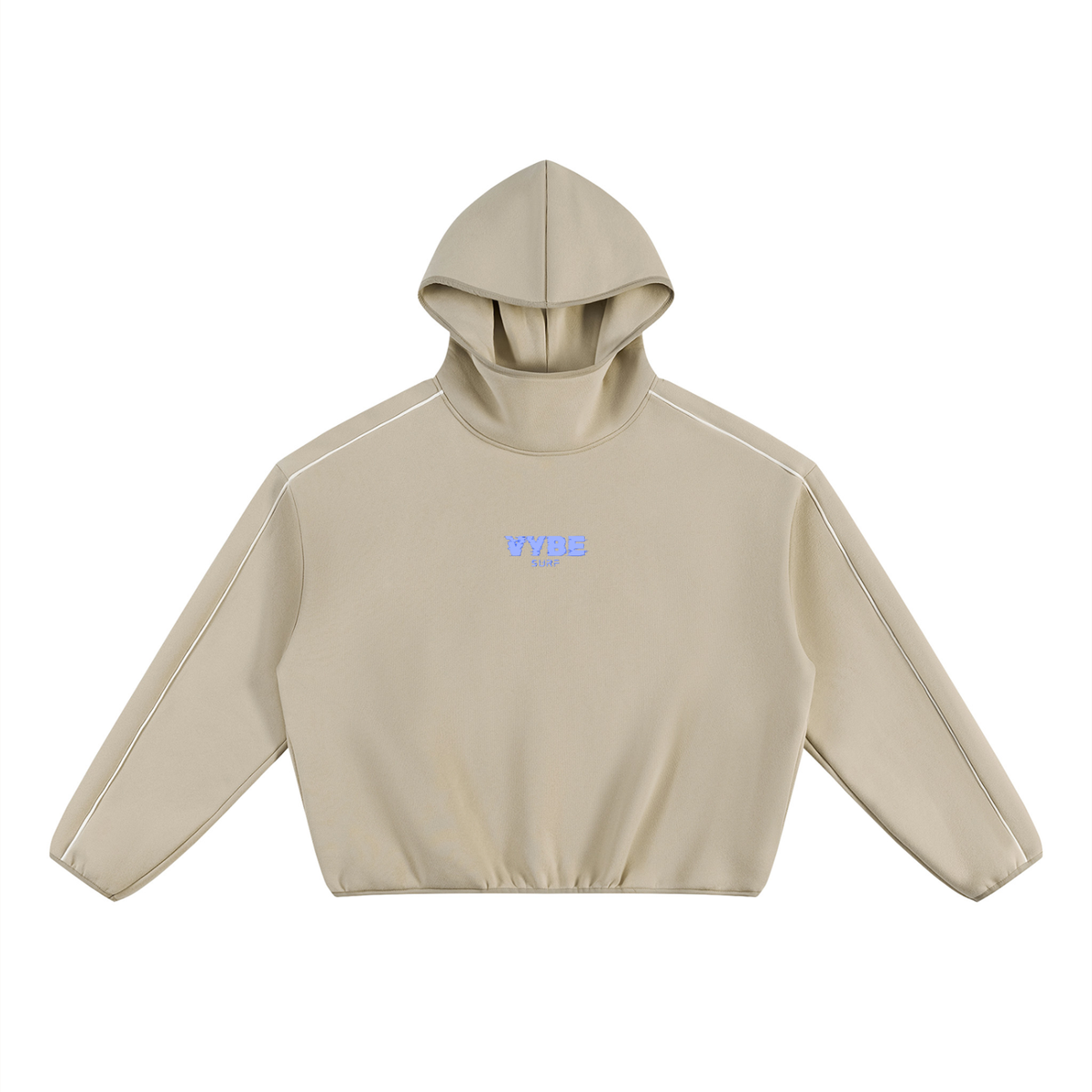 VYBE SURF Unisex Boxy Fleece Hoodie