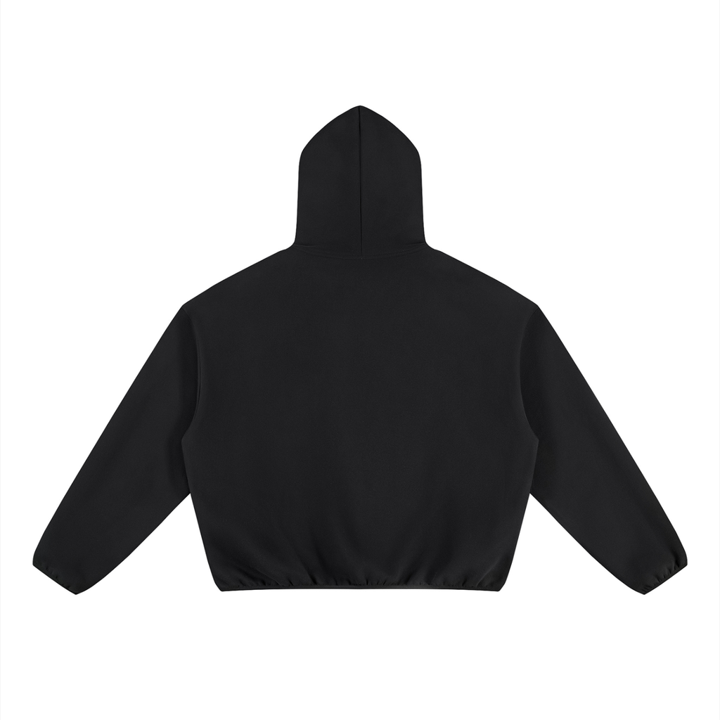 VYBE SURF Unisex Boxy Fleece Hoodie